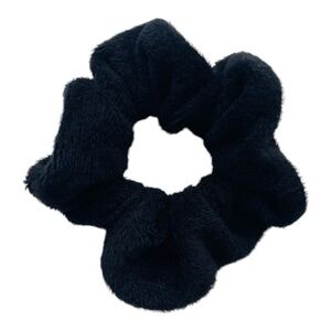 Habdmade Black Velvet Scrunchie